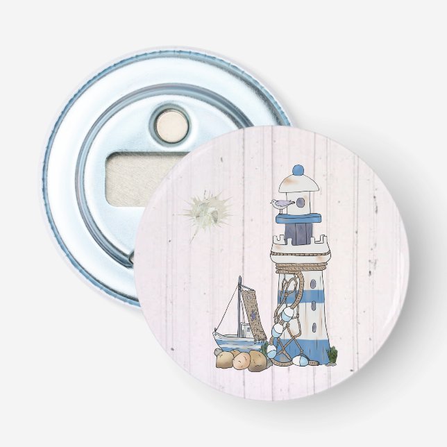 Abrebotellas Vintage Leuchtturm (Anverso)