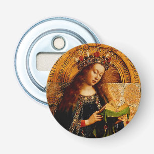 Abrebotellas Virgin Mary por Jan van Eyck