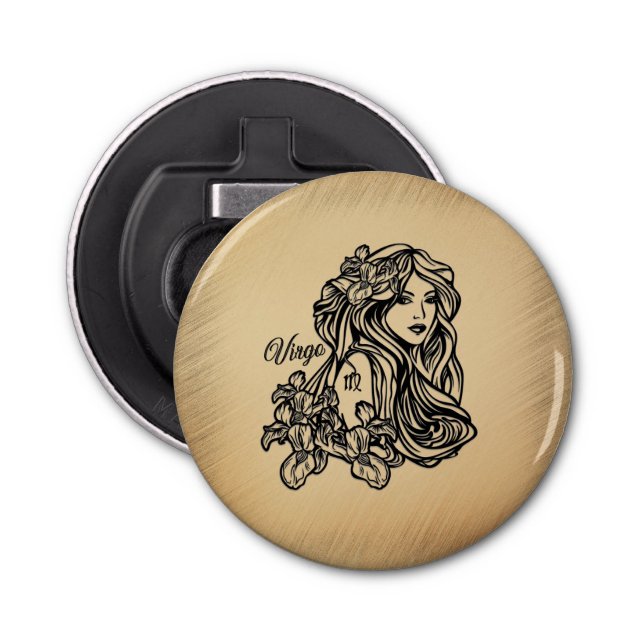 Abrebotellas Virgo Zodiac Antigüedad (Anverso)