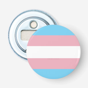 Abrebotellas Visibilidad de la bandera del orgullo transgénero