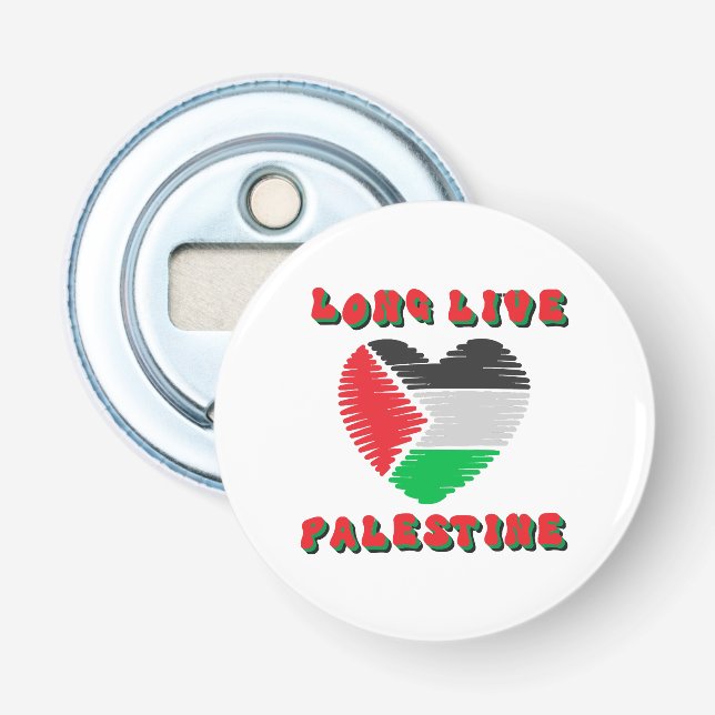 Abrebotellas Viva Palestina (Anverso)
