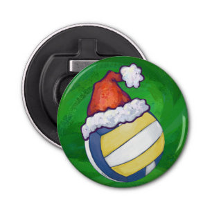 Abrebotellas Voleibol con Gorra Navidad