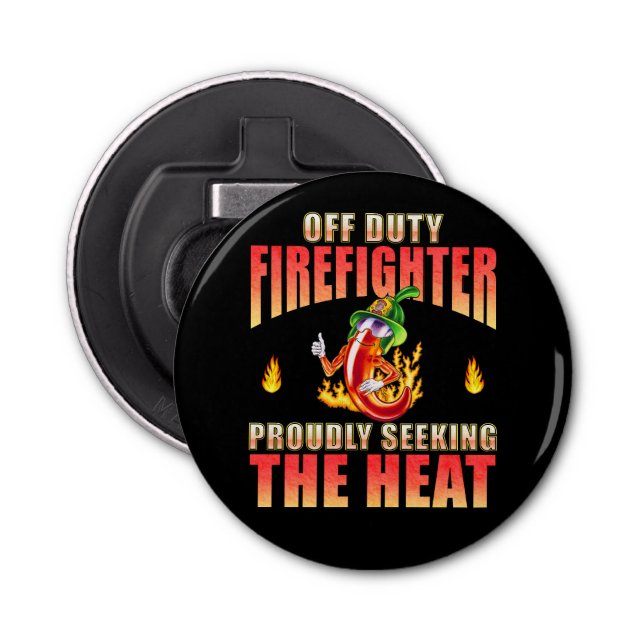 Abrebotellas Voluntario de lucha contra incendios de chile escu (Anverso)