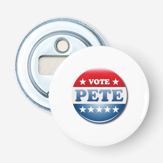 Abrebotellas Vota Pete 2020 (Anverso)