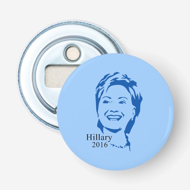 Abrebotellas Voto Hillary Clinton de Hillary 2016 para el (Anverso)