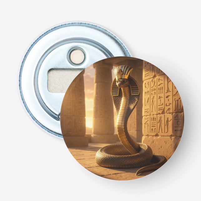 Abrebotellas Wadjet – Egyptian Cobra Goddess´6 (Anverso)