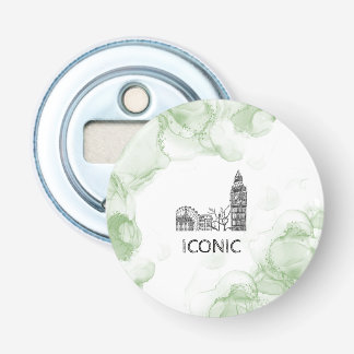 Abrebotellas Watercolor de tono de Londres