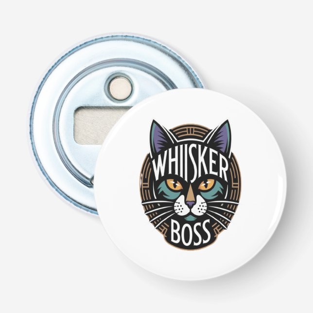 Abrebotellas Whisker Boss (Anverso)
