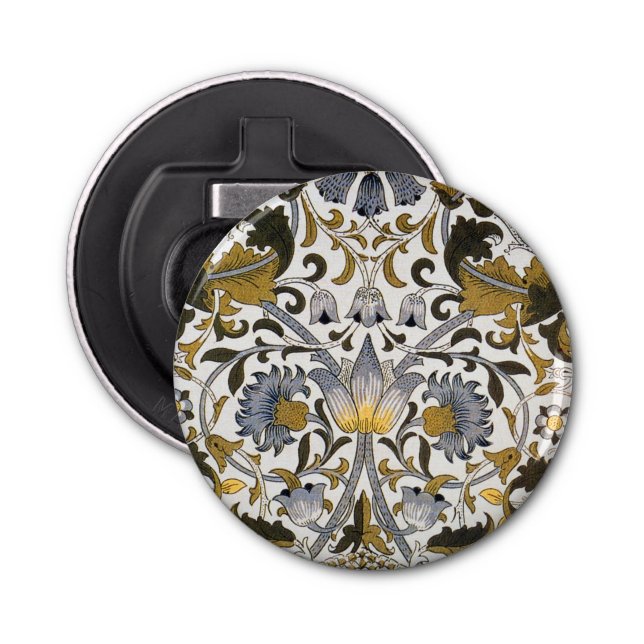 Abrebotellas William Morris Flor floral Lodden (Anverso)