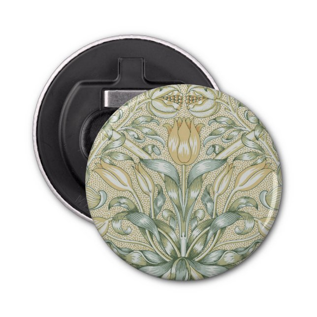 Abrebotellas William Morris Lily y Pomegranate Flower Classic (Anverso)