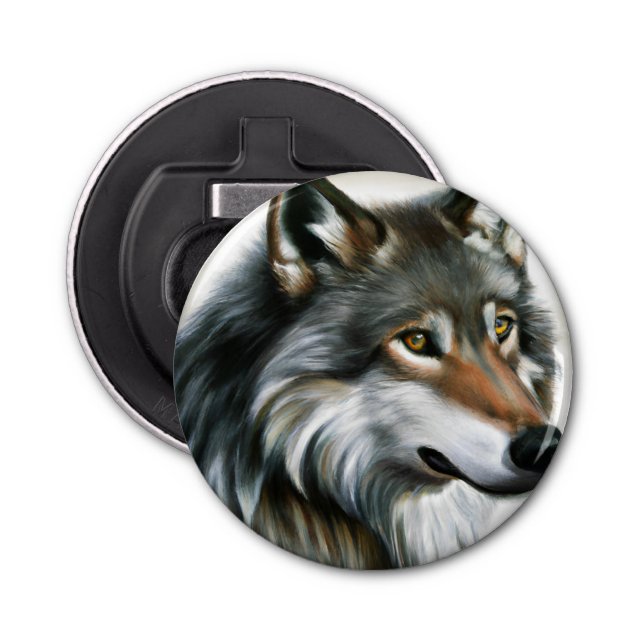 Abrebotellas Wolf Painting (Anverso)