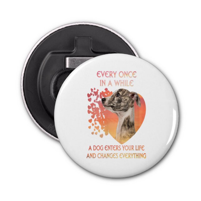 Abrebotellas Womens Every Once In A While A Dog Enters (Anverso)