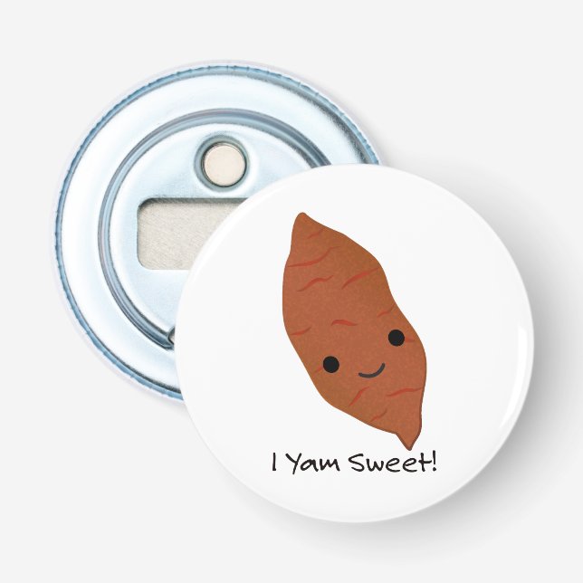 Abrebotellas Yam Sweet Cute kawaii Sweet Potato (Anverso)