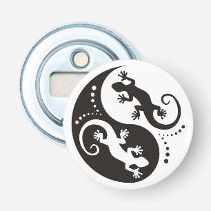 Abrebotellas YIN y YANG Geckos negros + tu experiencia e idea