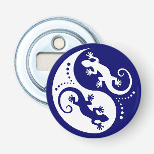 Abrebotellas YIN & YANG Geckos blanco + tu experiencia e idea