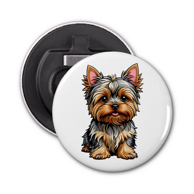 Abrebotellas Yorkshire Terrier (Anverso)
