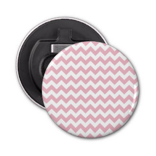 Abrebotellas Zigzag rosa, Chevron rosado, patrón geométrico