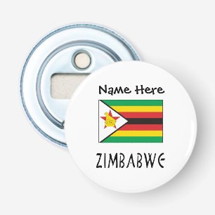 Abrebotellas Zimbabue Bandera de Zimbabue Personalizada