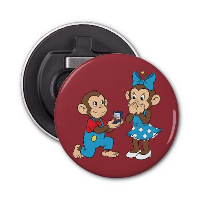 Abrebotellas Zina and Mimo and the marriage proposal (Anverso)