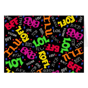 Abreviaturas negras de los símbolos del arte del