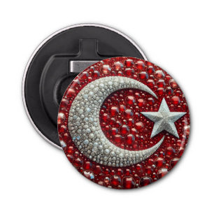 Abridor de botella con diseño de colores turcos