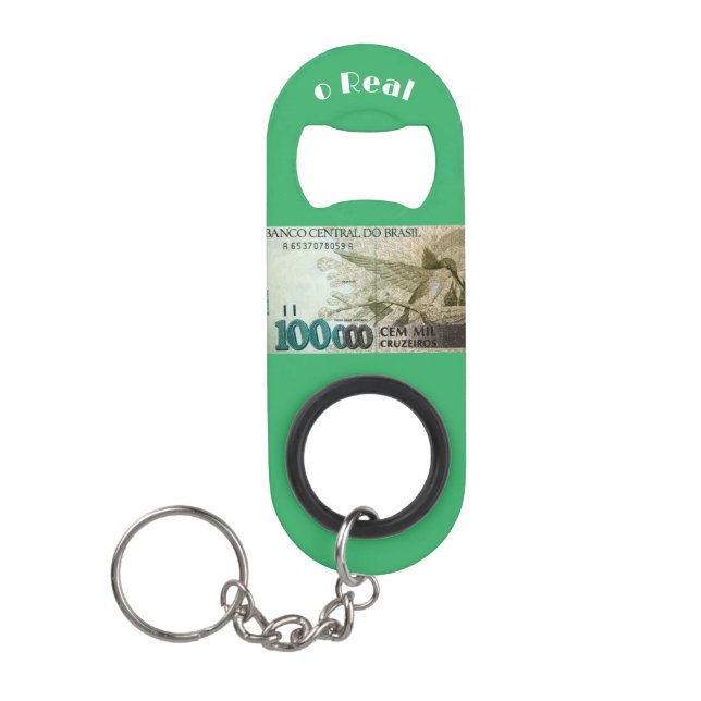 Abridor de botellas de acero inoxidable "brasileño (Anverso)