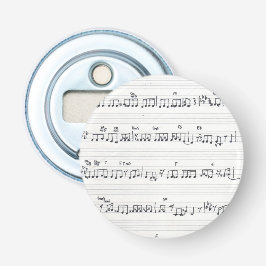 Abridor de botellas de música de hojas