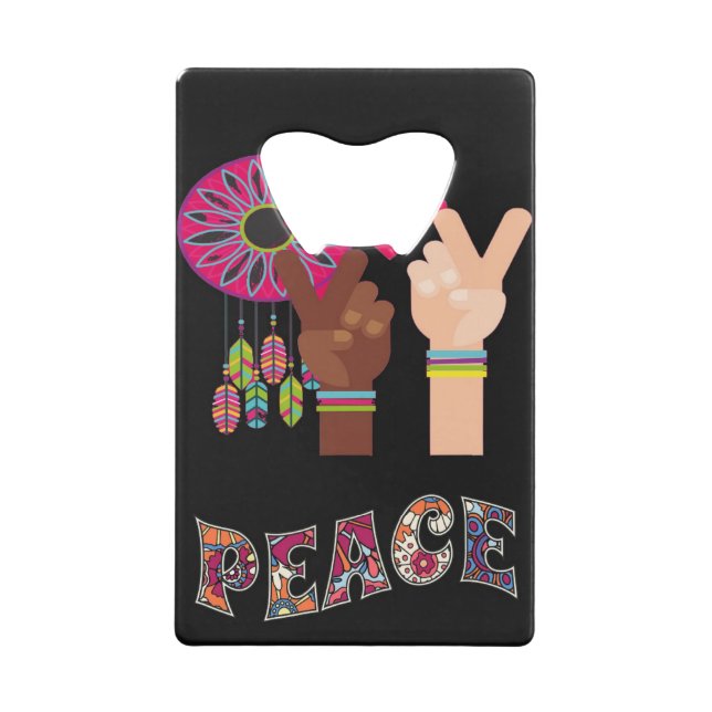 Abridor de botellas de paz (Reverso)