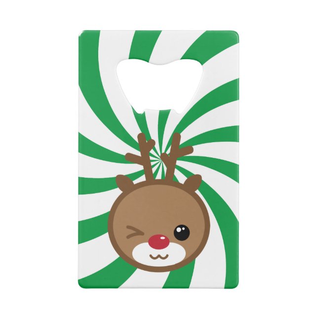 Abridor de botellas de reno de Kawaii (Reverso)