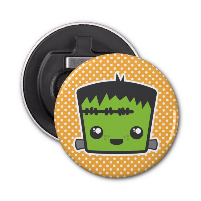 Abridor de botellas Kawaii Frankenstein (Anverso)