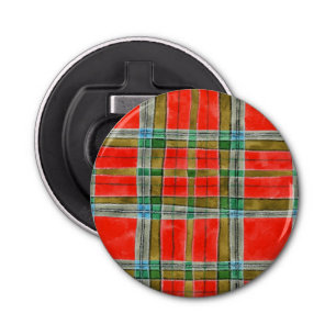 Abridor de botellas MAC BAIN TARTAN Button