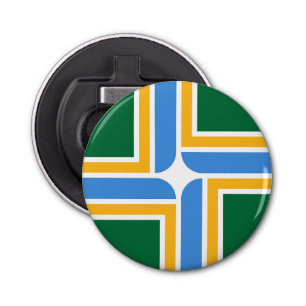 Abridor de botellas patriótico con bandera de Port