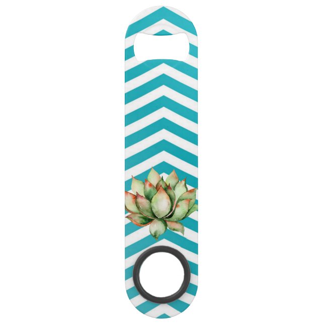 Abridor de botellas personalizado Boho Cacti Cactu (Anverso)