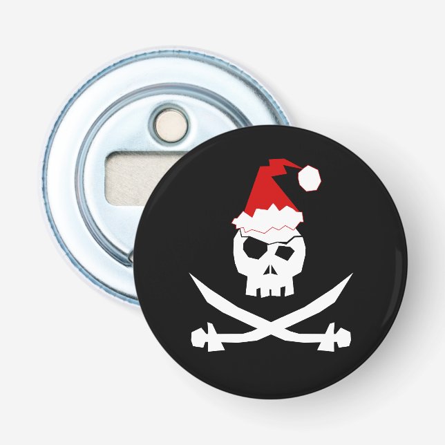 Abridor de botellas Pirate Santa (Anverso)