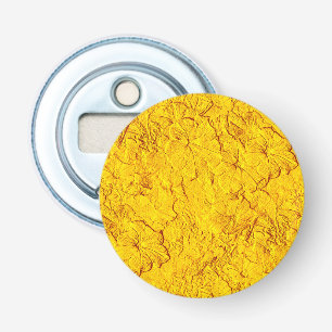 Abridor de botellas redondo amarillo de Petunias e