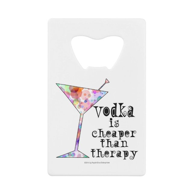 ABRIDOR DE BOTELLAS, VODKA MÁS BARATO QUE LA TERAP (Anverso)