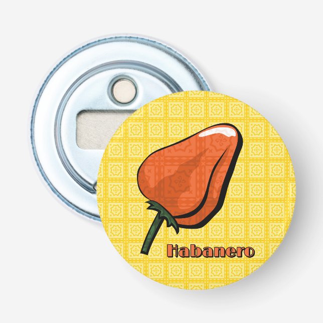 Abridor de frasco Habanero Chili Pepper (Anverso)