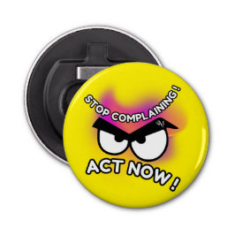 Abridor de frascos : Acto Ahora (amarillo)