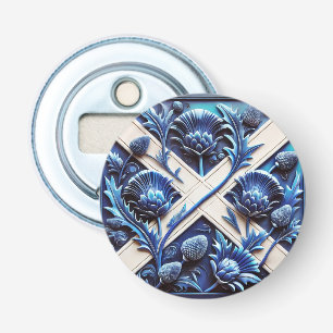 Abridor de frascos con diseño de fragmentos escoce