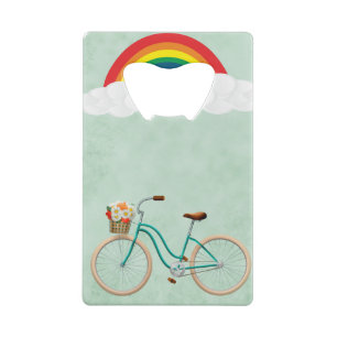 Abridor de frascos de tarjeta de crédito para bici