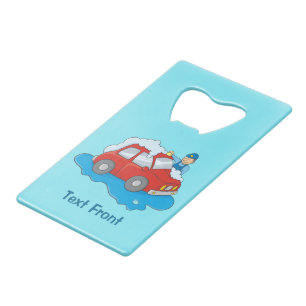 Abridor de frascos de tarjeta de crédito para homb
