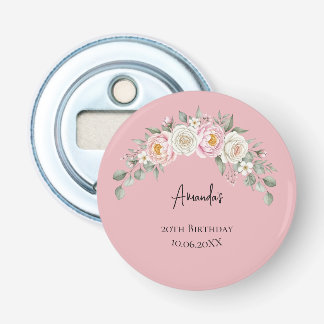 Abridor Personalizado de Cumpleaños con Arco Flora
