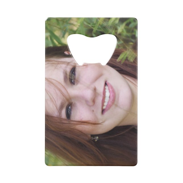 Abridor personalizado de frascos fotográficos. ¡Ha (Anverso)