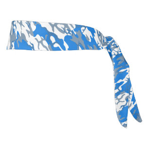 Abrigo azul de la cabeza de Camo del agua helada