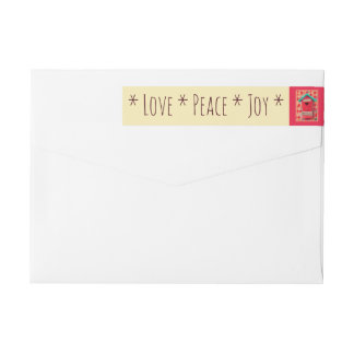 Abrigo de la casa del pájaro del navidad alrededor