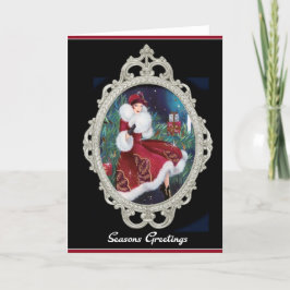 Abrigo de Navidad Rojo Chica Flapper Vintage