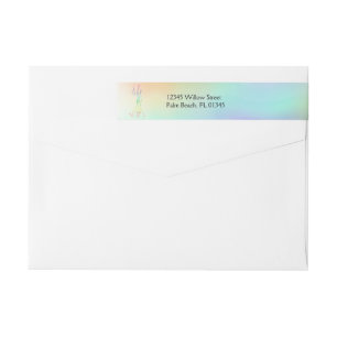 Abrigo gay de la boda del arco iris en colores
