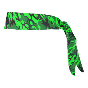 Abrigo verde extranjero de la cabeza de Camo