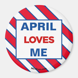ABRIL ME AMA EL imán