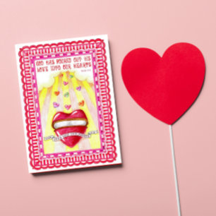 Abrir la tarjeta de San Valentín de tus corazones